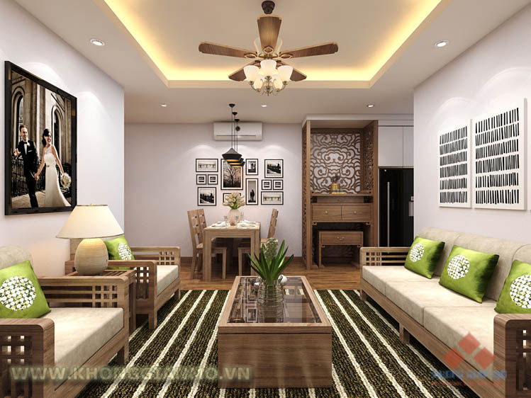 Tư vấn lựa chọn sofa gỗ cho nội thất chung cư